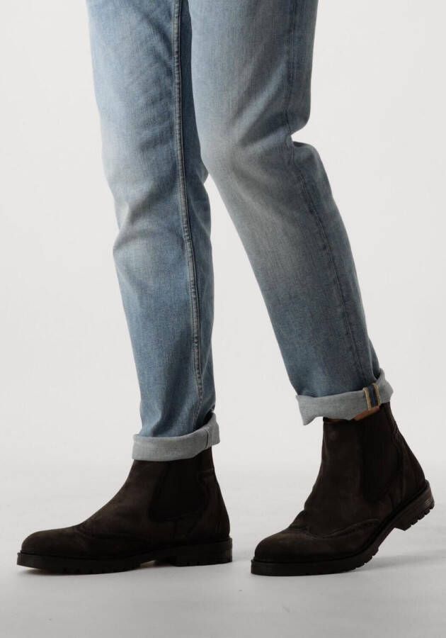 Mazzeltov Grijze Chelsea Boots voor Heren