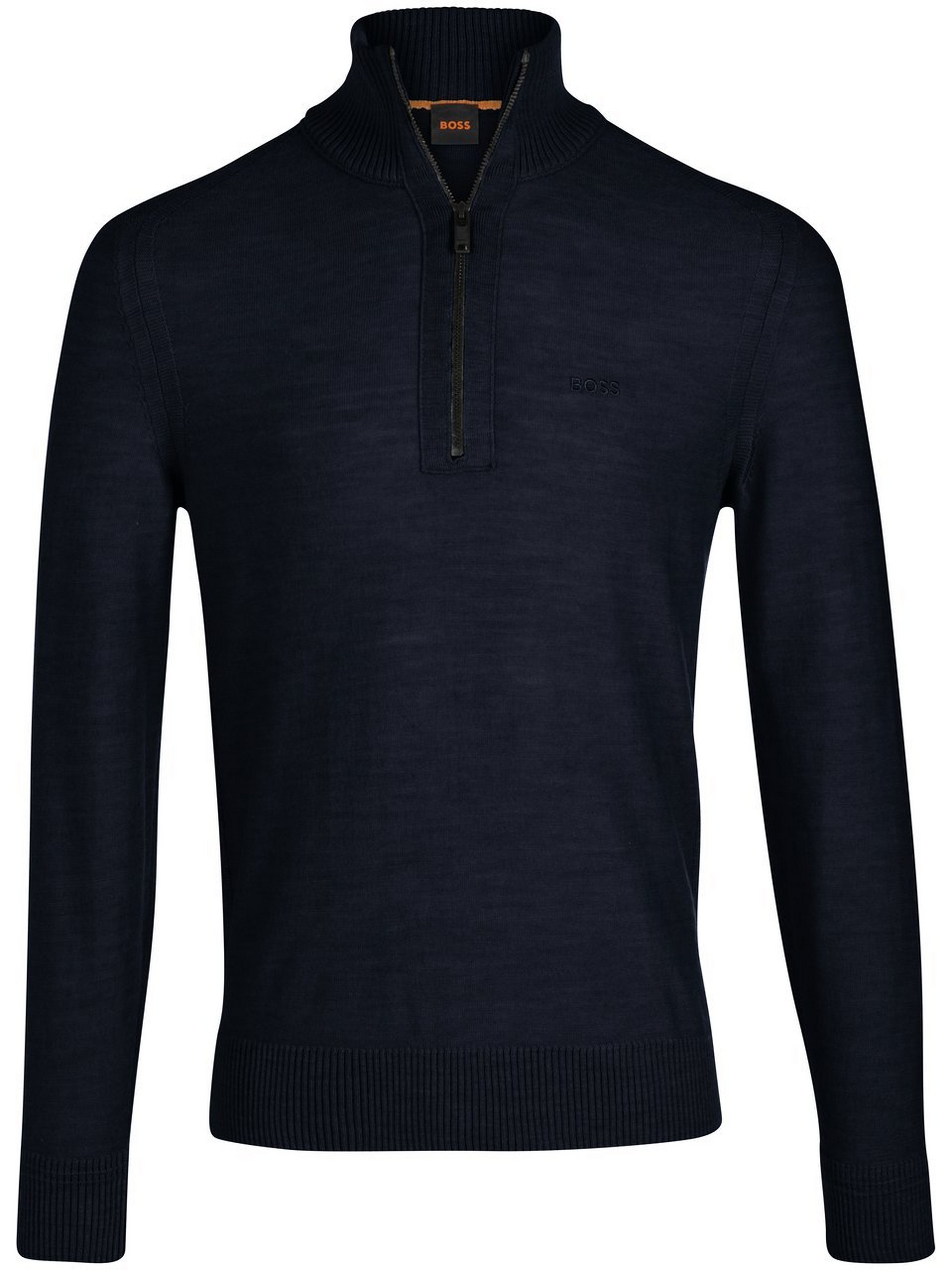 Pullover mit Stehbundkragen