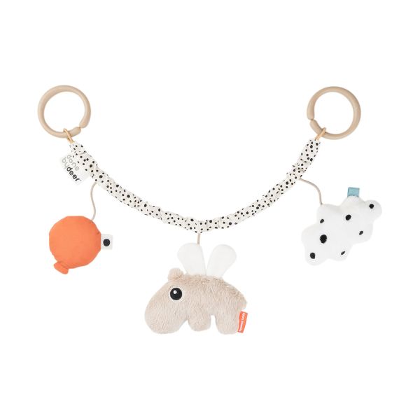 Done By Deer Pram Toy Happy Clouds Sand