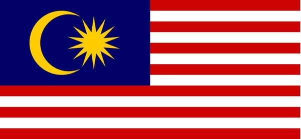 Malaysia flagg