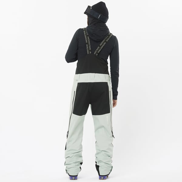Pantalon de ski SALOMON MOON PATROL GORE-TEX BIB W MISTY BLUE/DEE