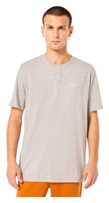 T-Shirt Oakley Relax Henley 2.0 Gris