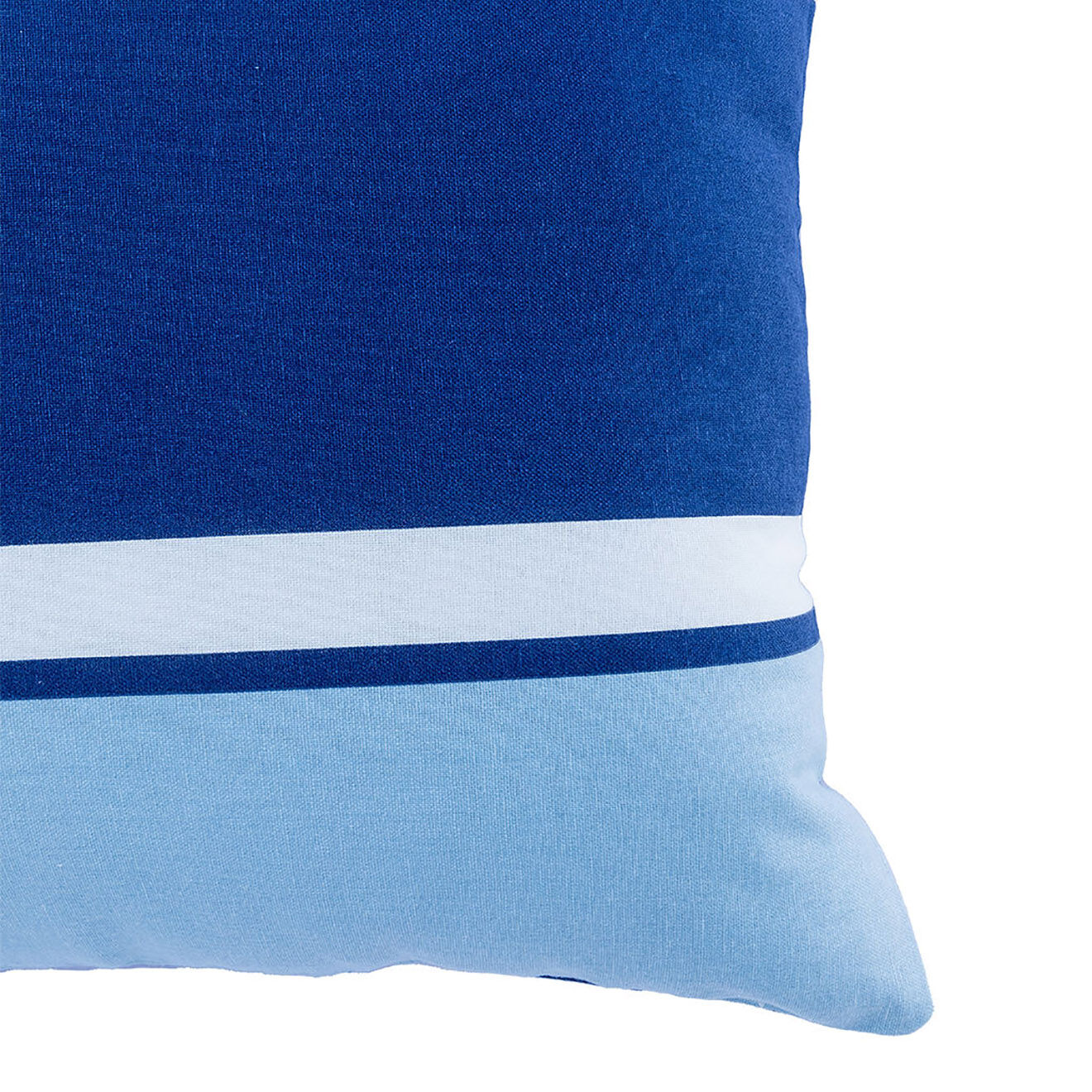 Febronie Housse de coussin d'extérieur Luz bleu marine - 50x50 cm