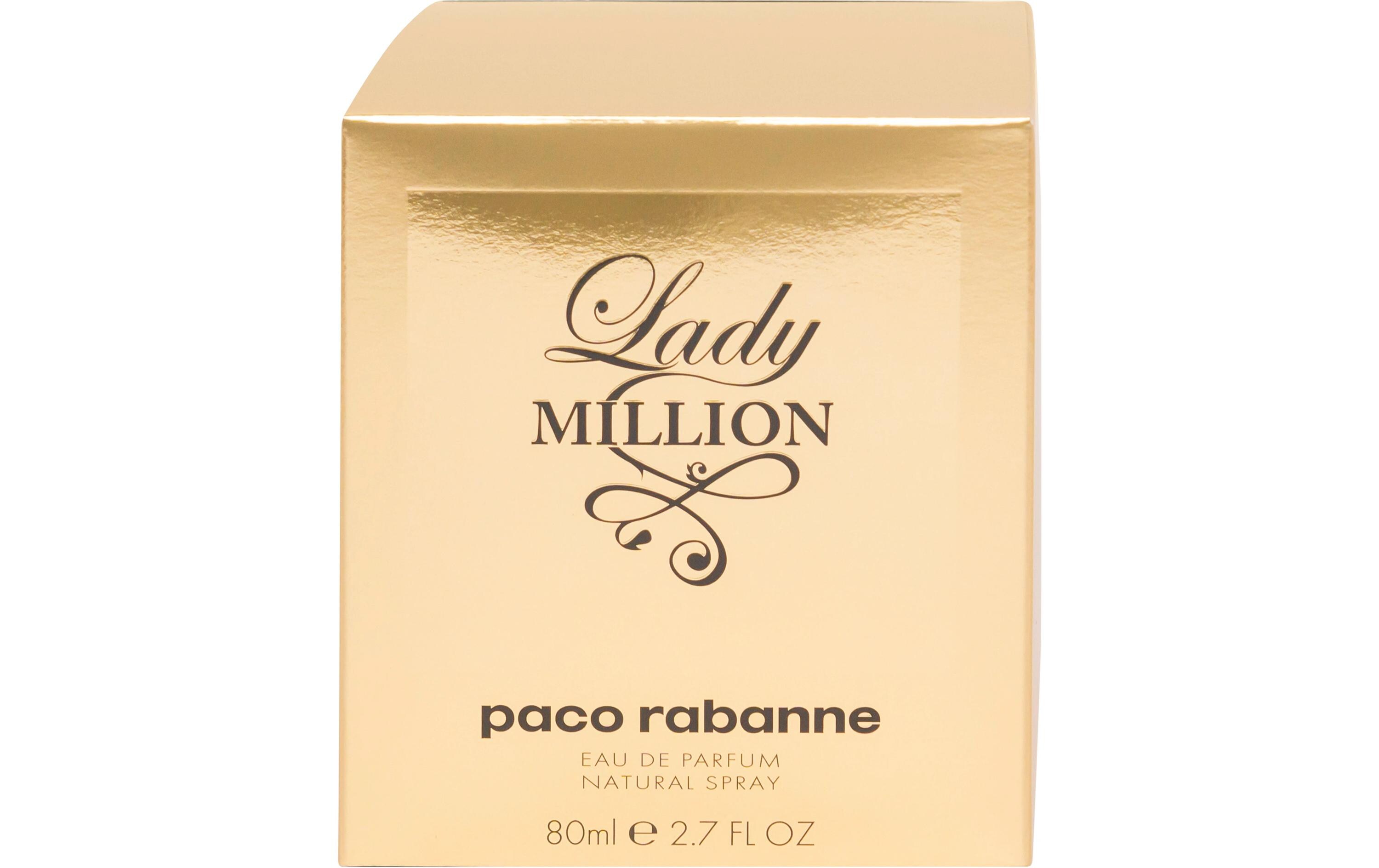 Eau de Parfum One Million Woman 80 mlSüsser, sinnlicher Damenduft