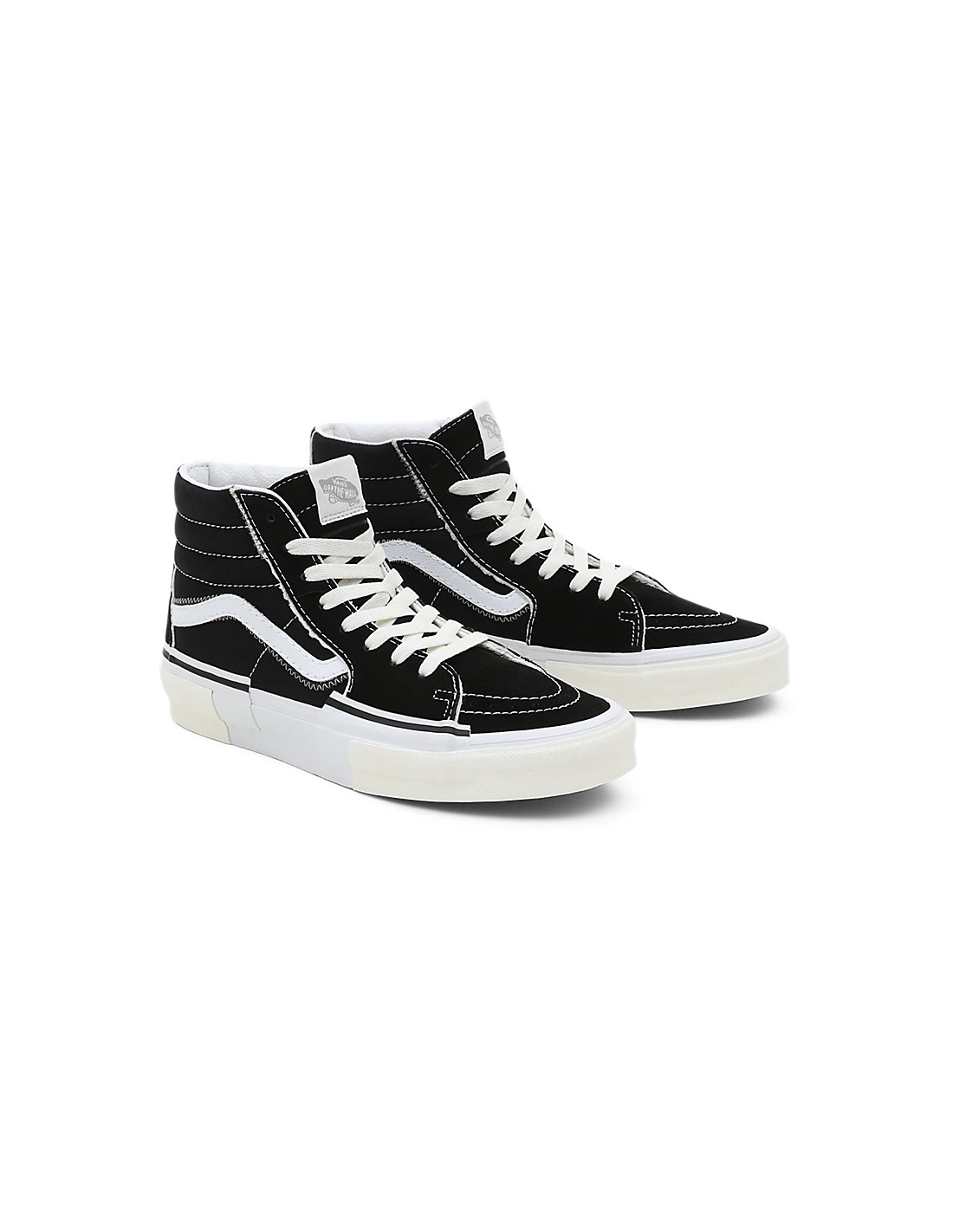 vans Sneakers montantes mixte fua sk8-hi reconstruct dkgr noir