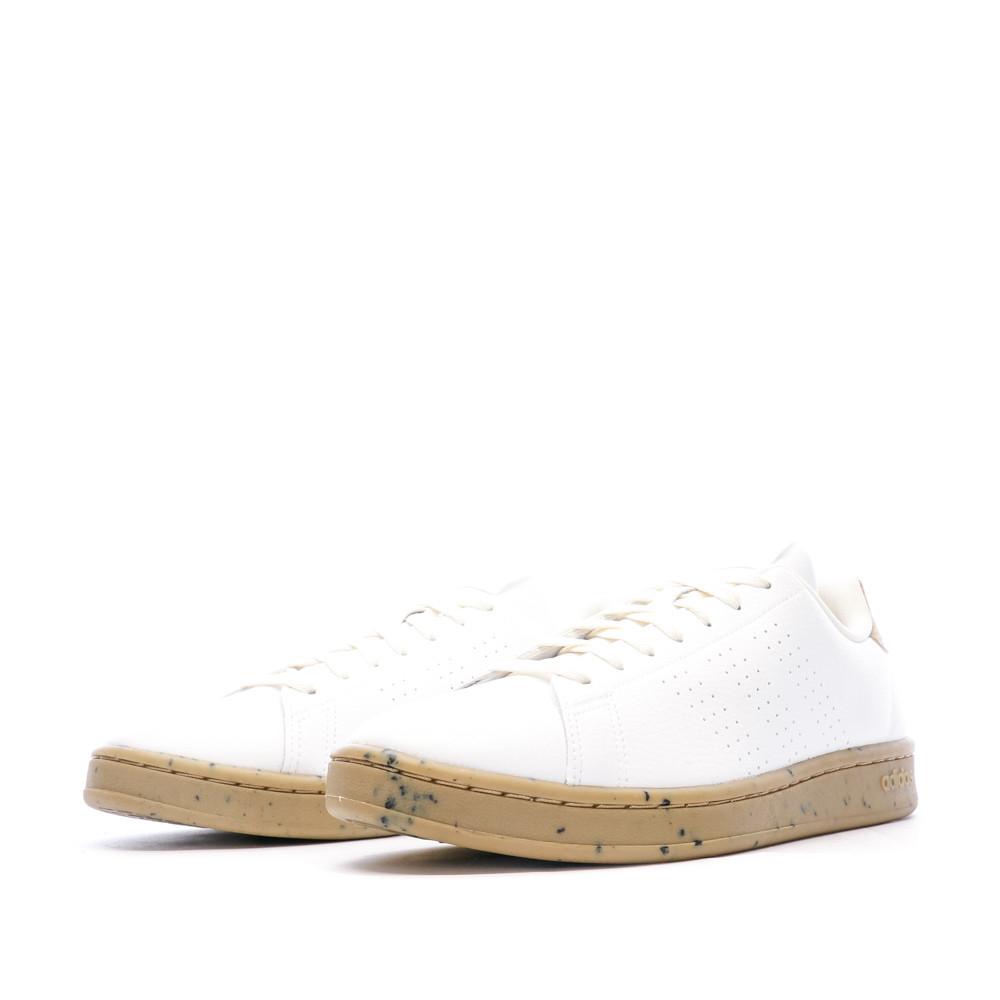 Adidas Baskets Blanches Homme Adidas Advantage