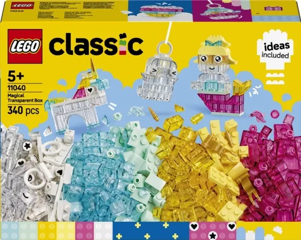 LEGO Classic 11040 Magiske gennemsigtige klodser