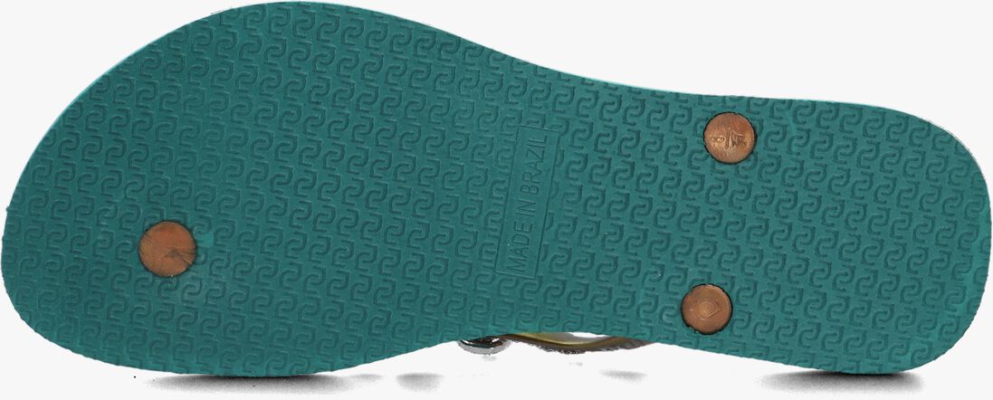 UZURII groene uzurii teenslippers beatrix
