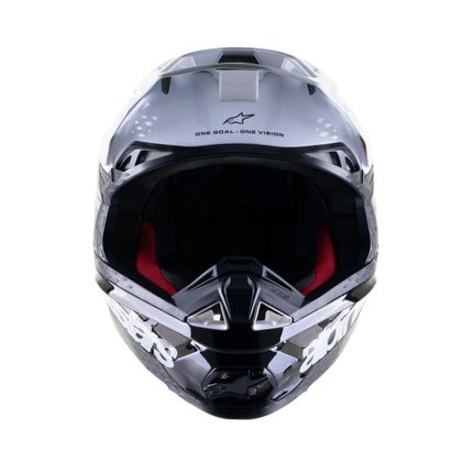 Casque cross Alpinestars SUPERTECH S-M8 - RADIUM 2023 - Noir / Blanc