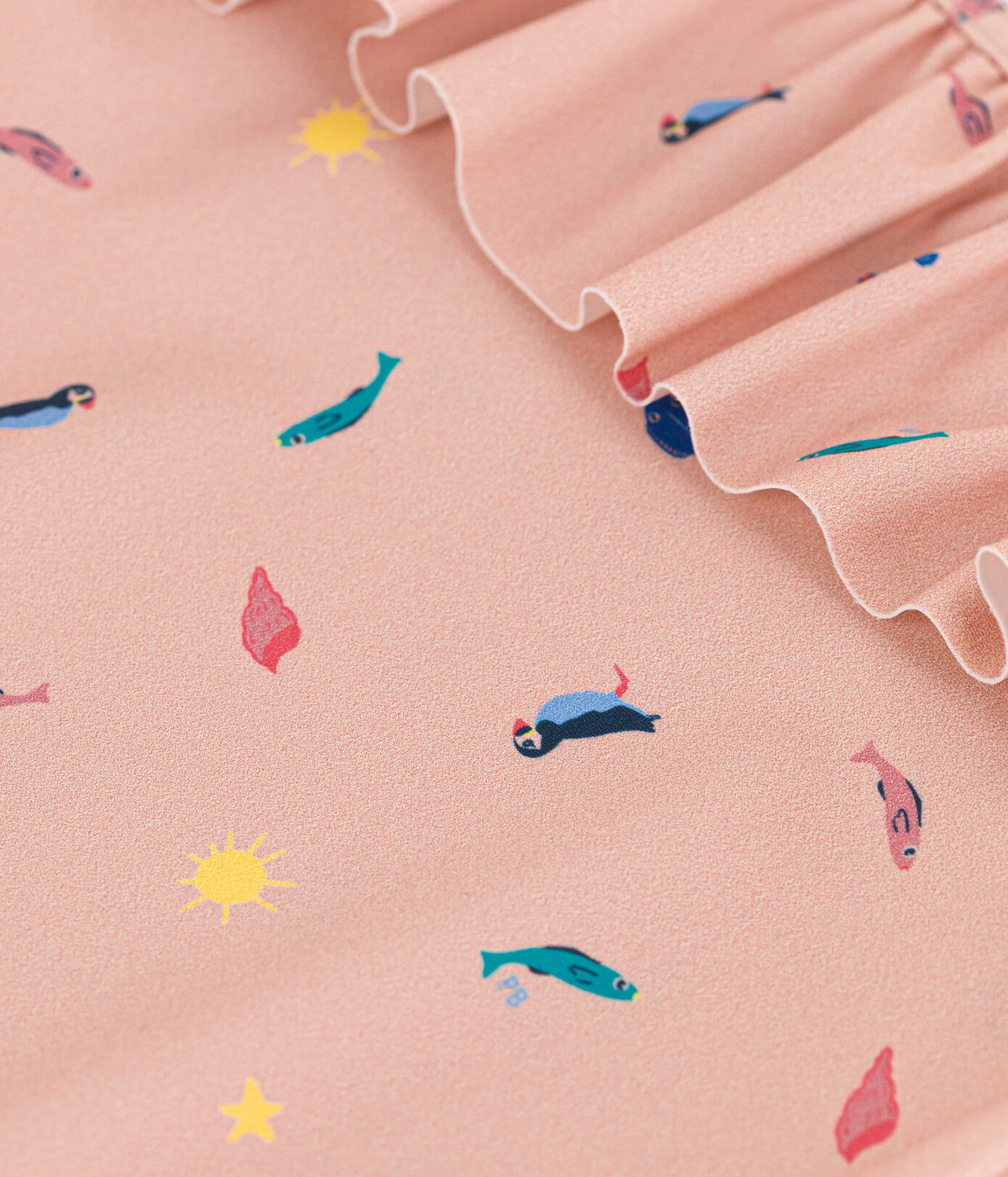 Maillot de bain 1 pièce imprimé enfant fille