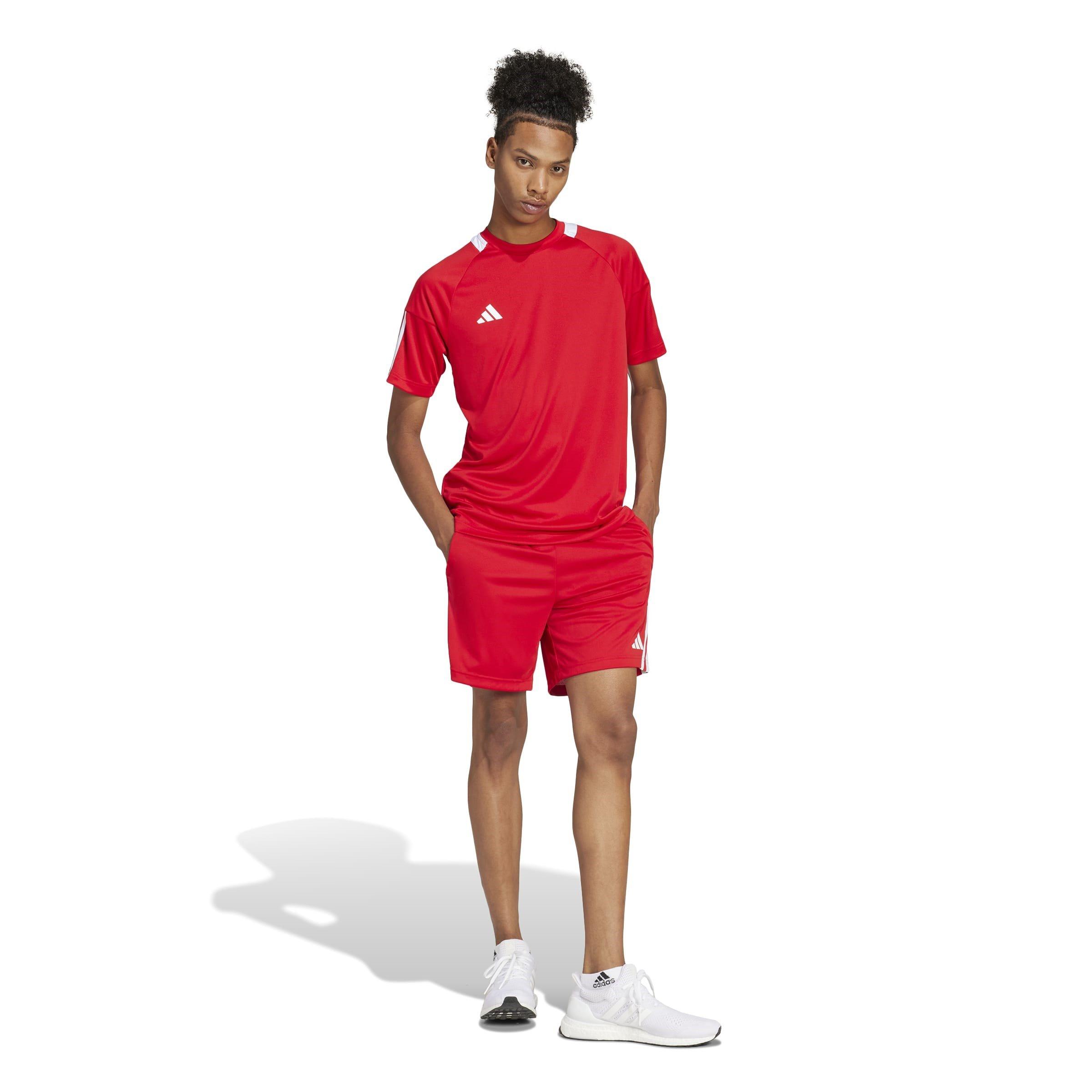 adidas Classic 3 Stripe Sereno T Shirt Mens