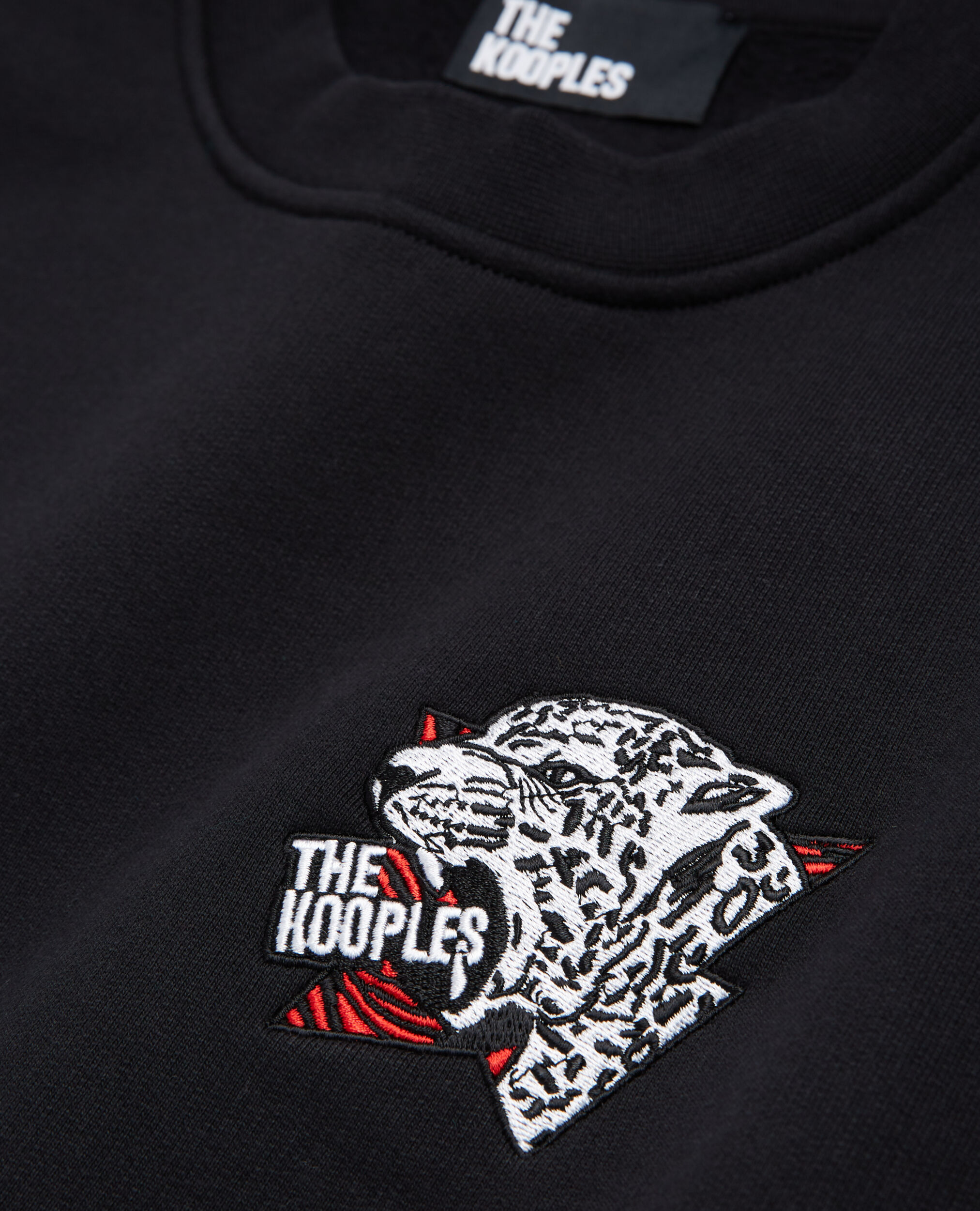 Sweatshirt logo tigre noir