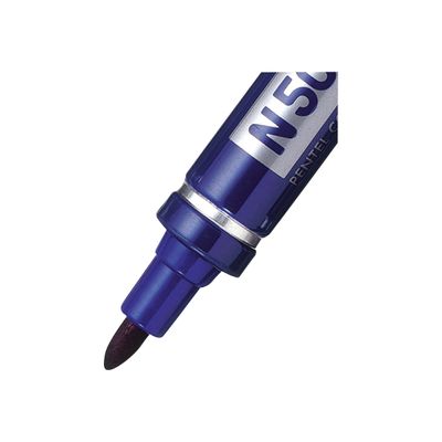Pentel PEN N50 - Marqueur permanent - pointe ogive - bleu