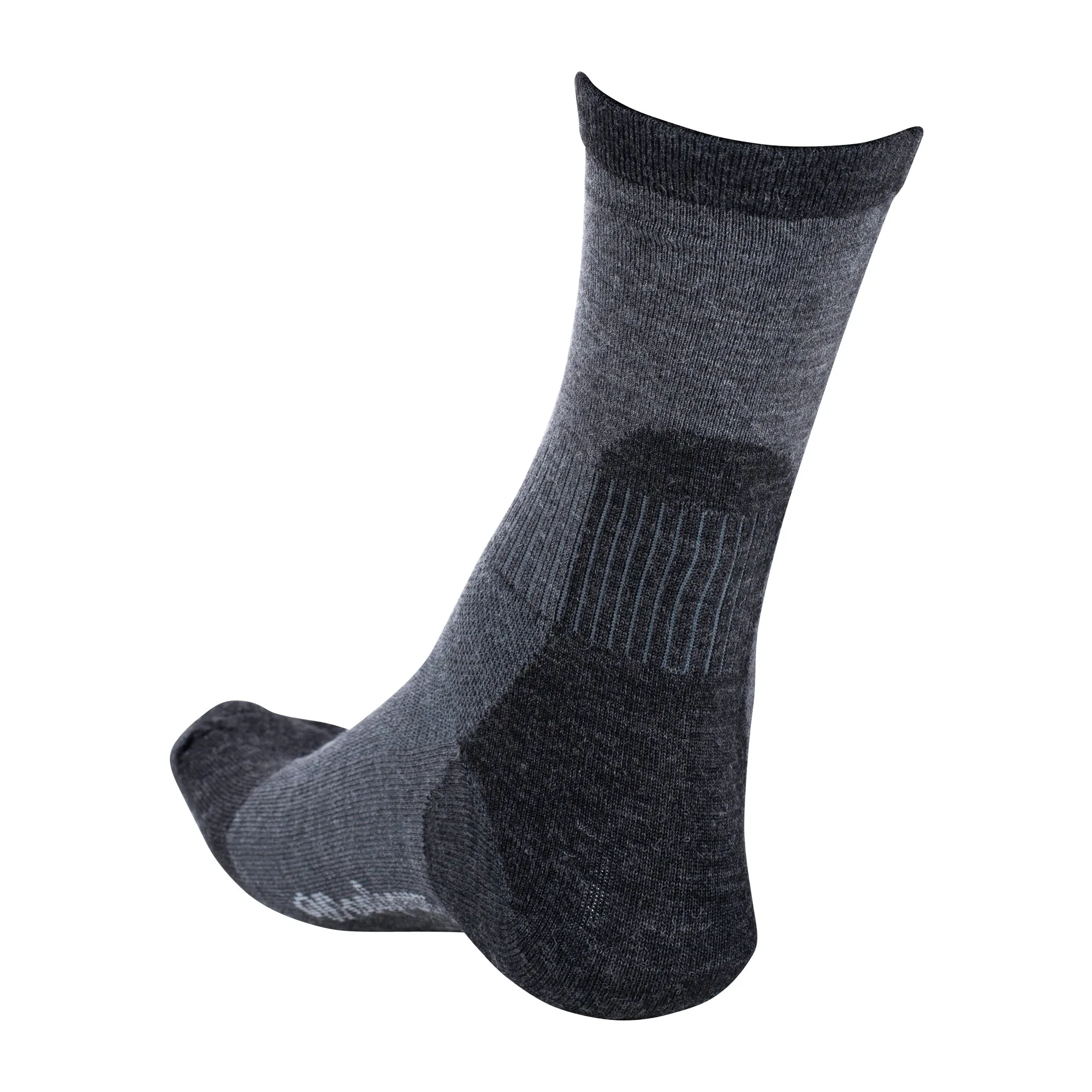 Woolpower -  Woolpower Socken Skilled Liner Classic dunkelgrau schwarz