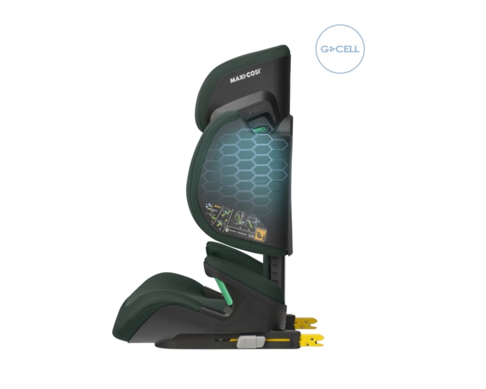 RodiFix R i-Size 3.5 - 12 Y  100 - 150 cm  15 - 36 kg    G-CELL Seitenaufprallschutz |    Mitwachsender Kindersitz |    ISOFIX Installation |    ClimaFlow zur Temperaturregulierung |