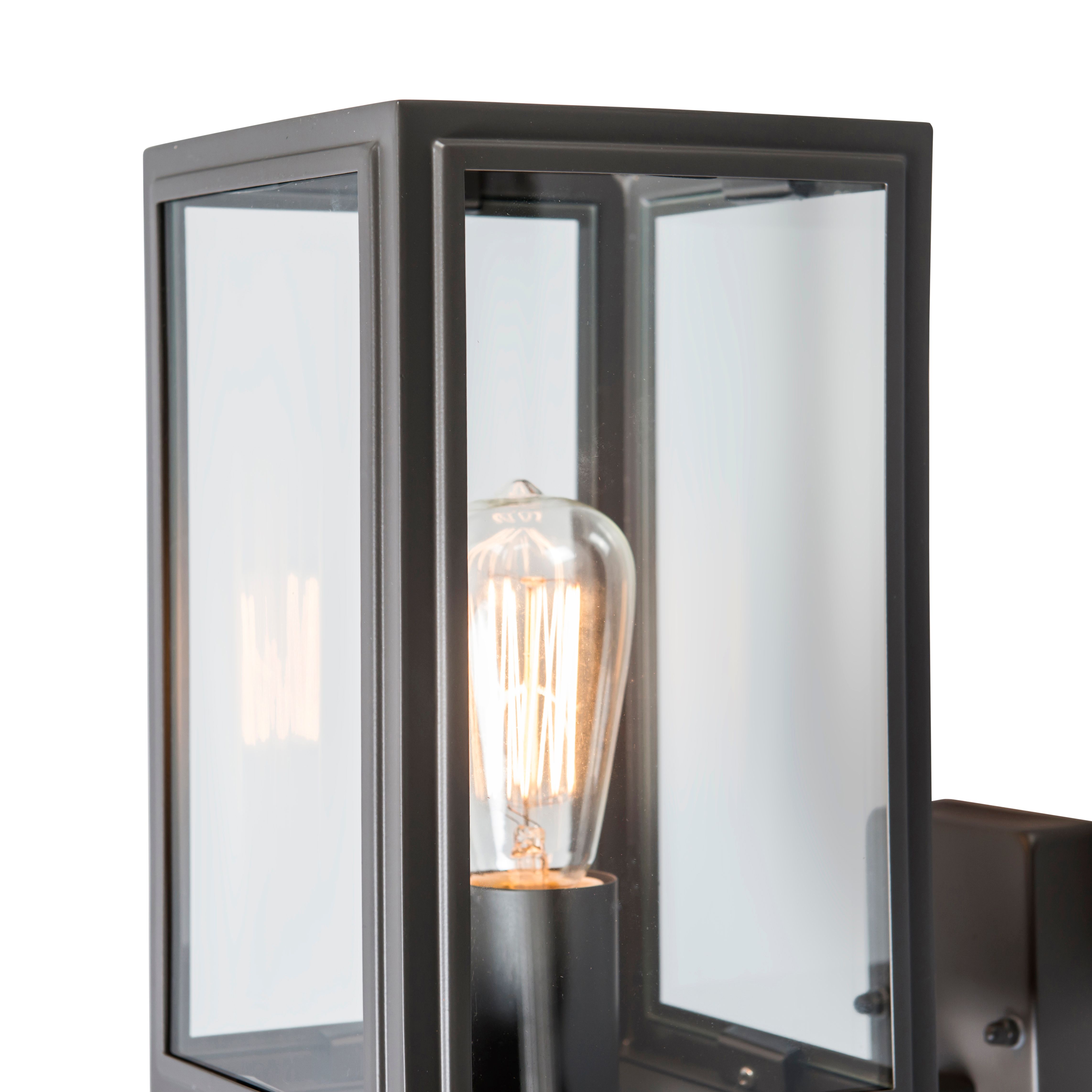 Industriële buitenwandlamp grijs IP44 - Sutton Up