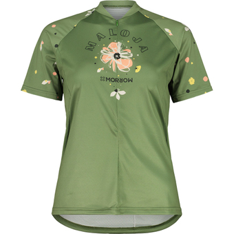 Maloja TennoM. Allmountain 1/2 Kurzarmtrikot Pastel Clover Damen