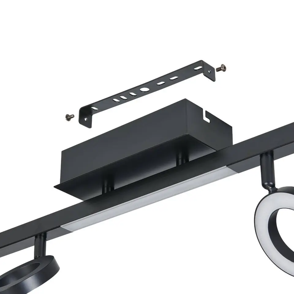 EGLO Cardillio 1 Opbouwspot - LED - 158 cm - Zwart