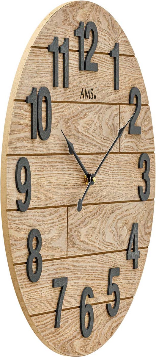 AMS 9617 Moderne wandklokken, kastdiameter 50 cm