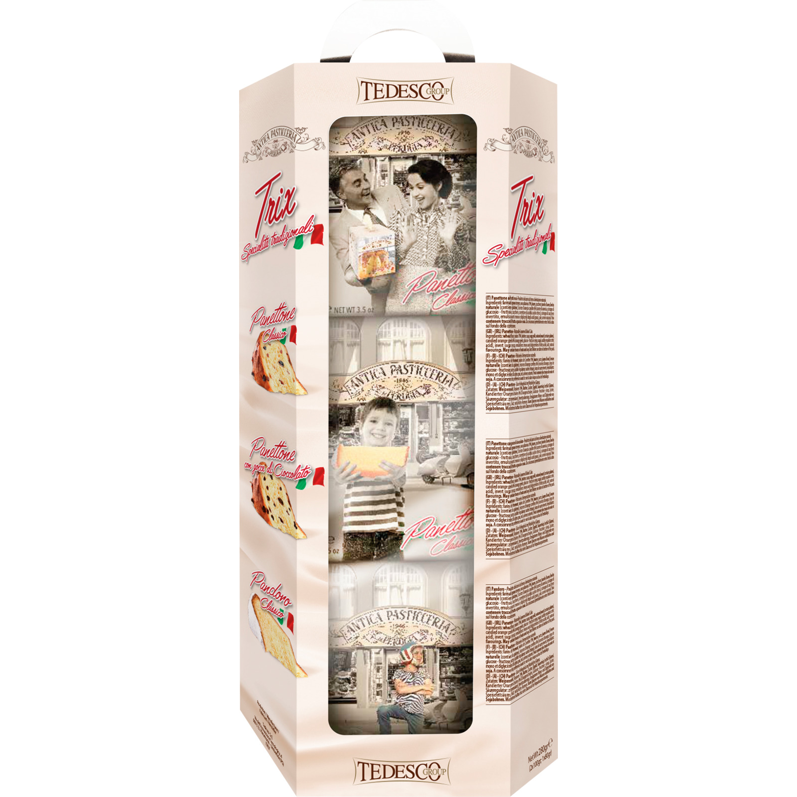 AP Panettone/Pandoro 2x100g, 1x80g