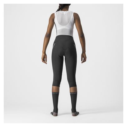 Corsaire Sans Bretelle Femme Castelli Velocissima 3 Noir/Silver