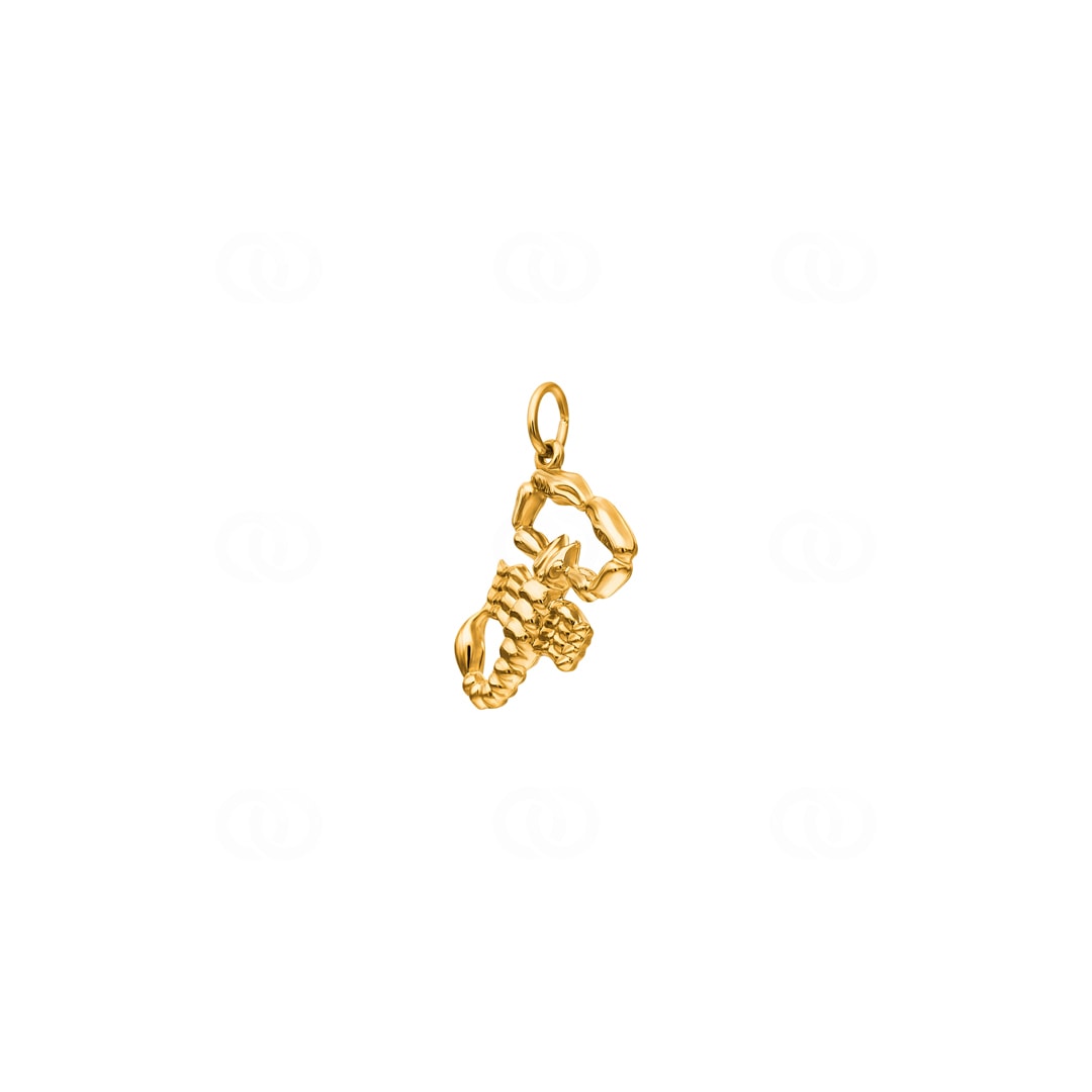 Anhänger 750/18 K Gelbgold Sternzeichen Skorpion