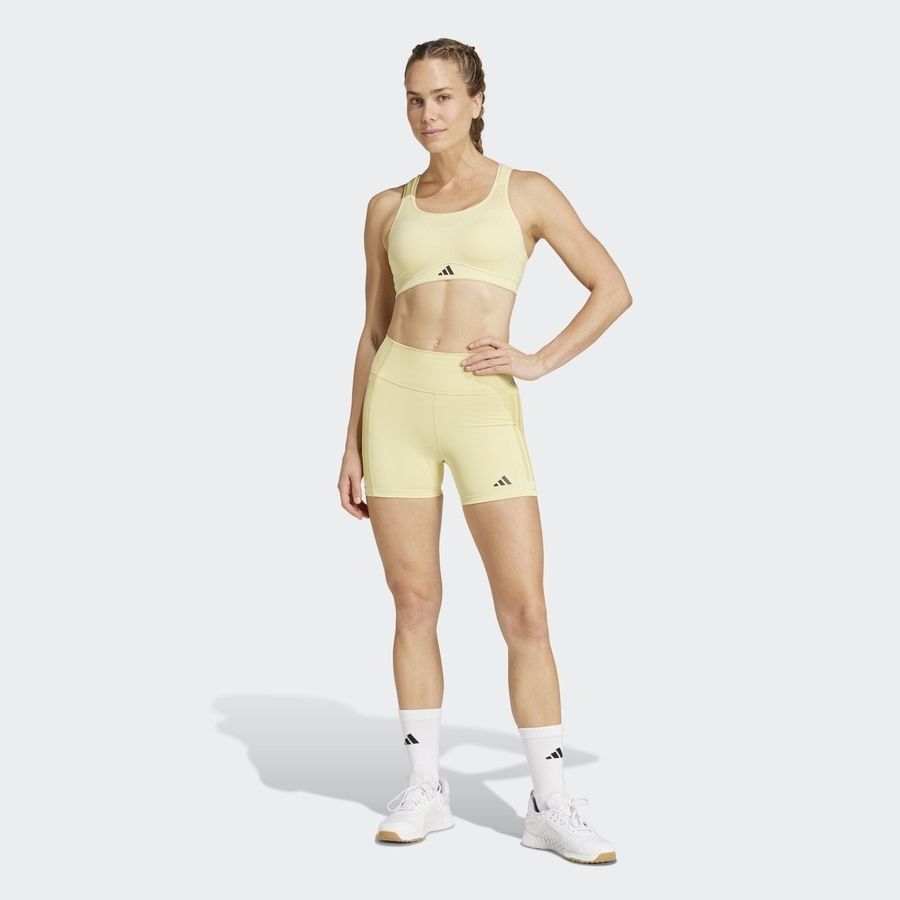 Adidas Legging coupe 1/4 3 bandes Optime