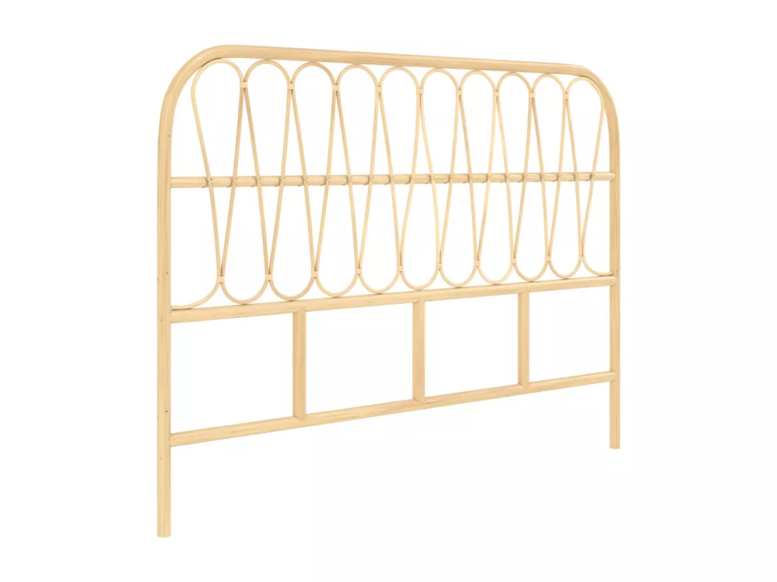 Tête de lit en rotin naturel 140 cm - Elior