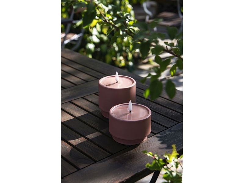 STT Ambiente Candle Set Mauve LED-Kerzen Set