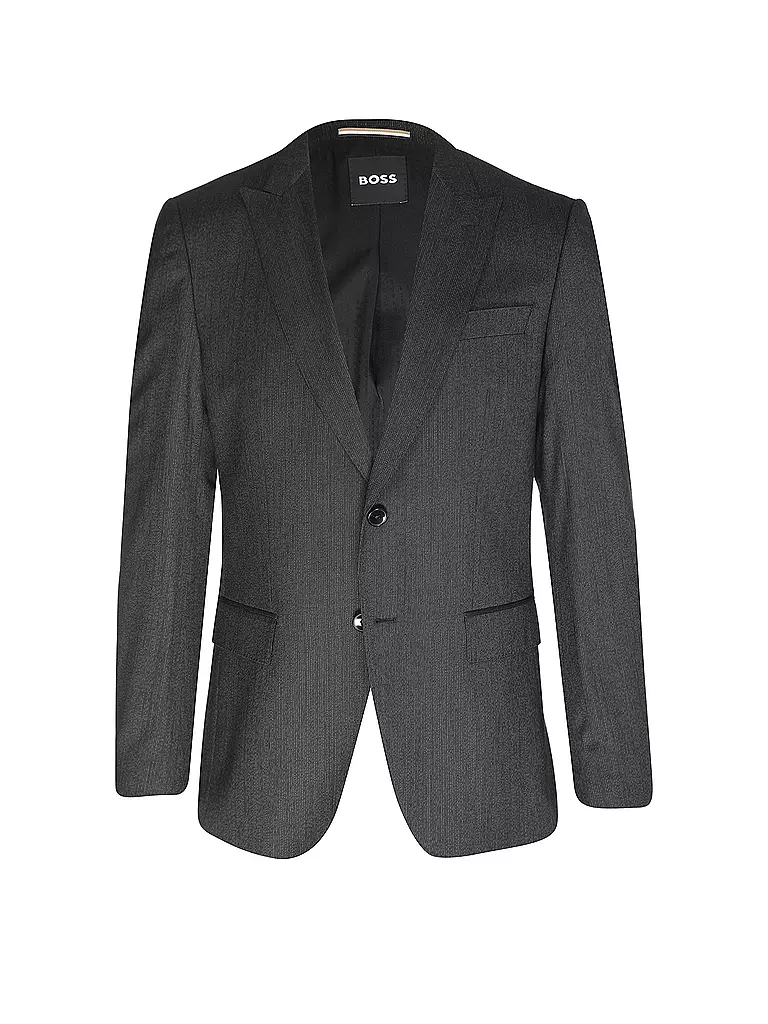 BOSS Anzug Slim Fit schwarz