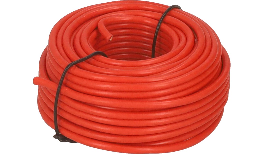 Autokabel Ø2,5 mm, 15M rød