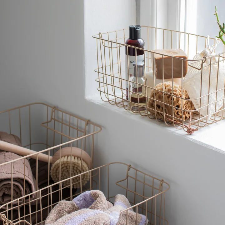 Mette Ditmer - Store-It Aufbewahrungskorb, S, chrom