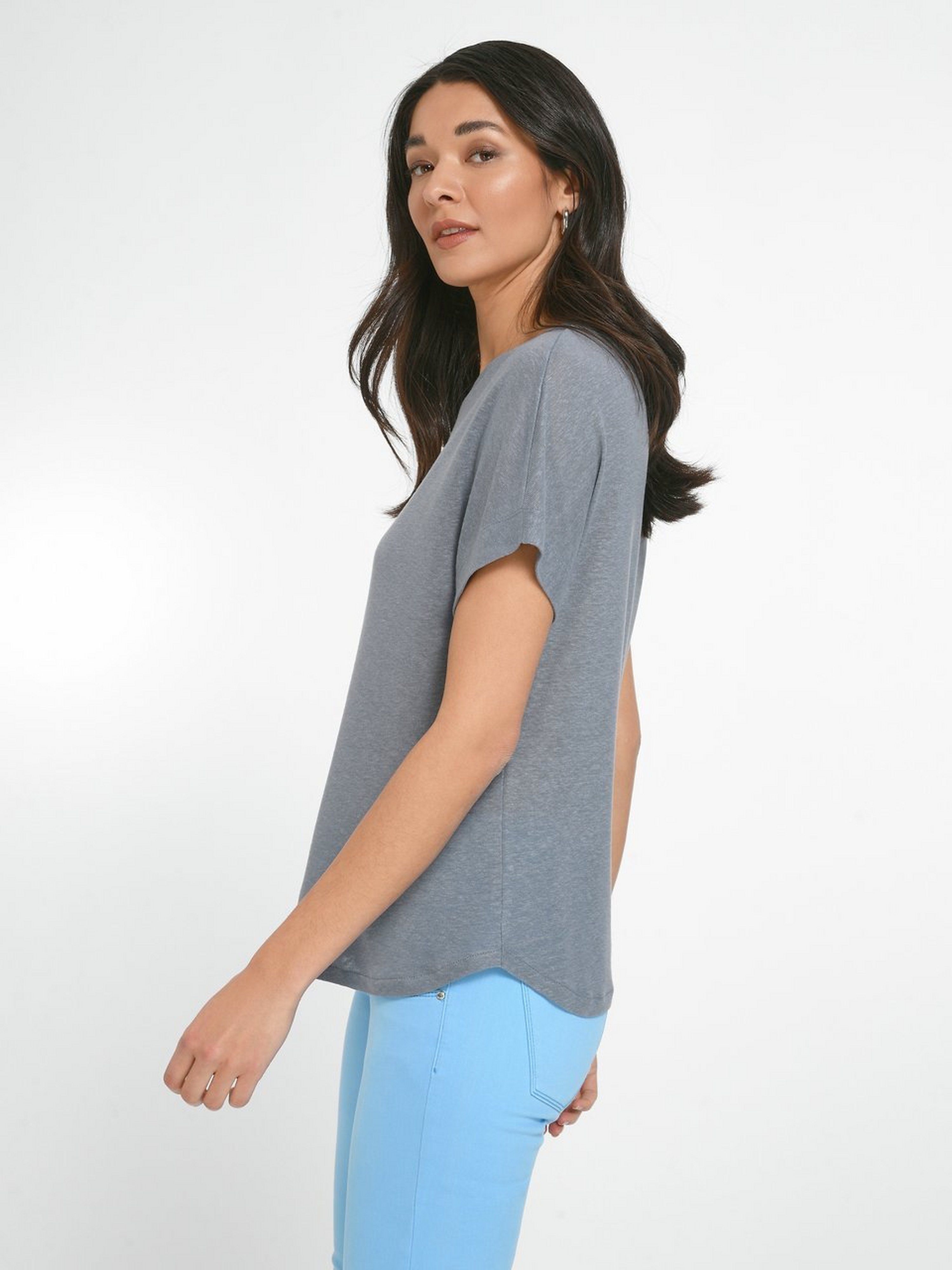 Rundhals-Shirt
