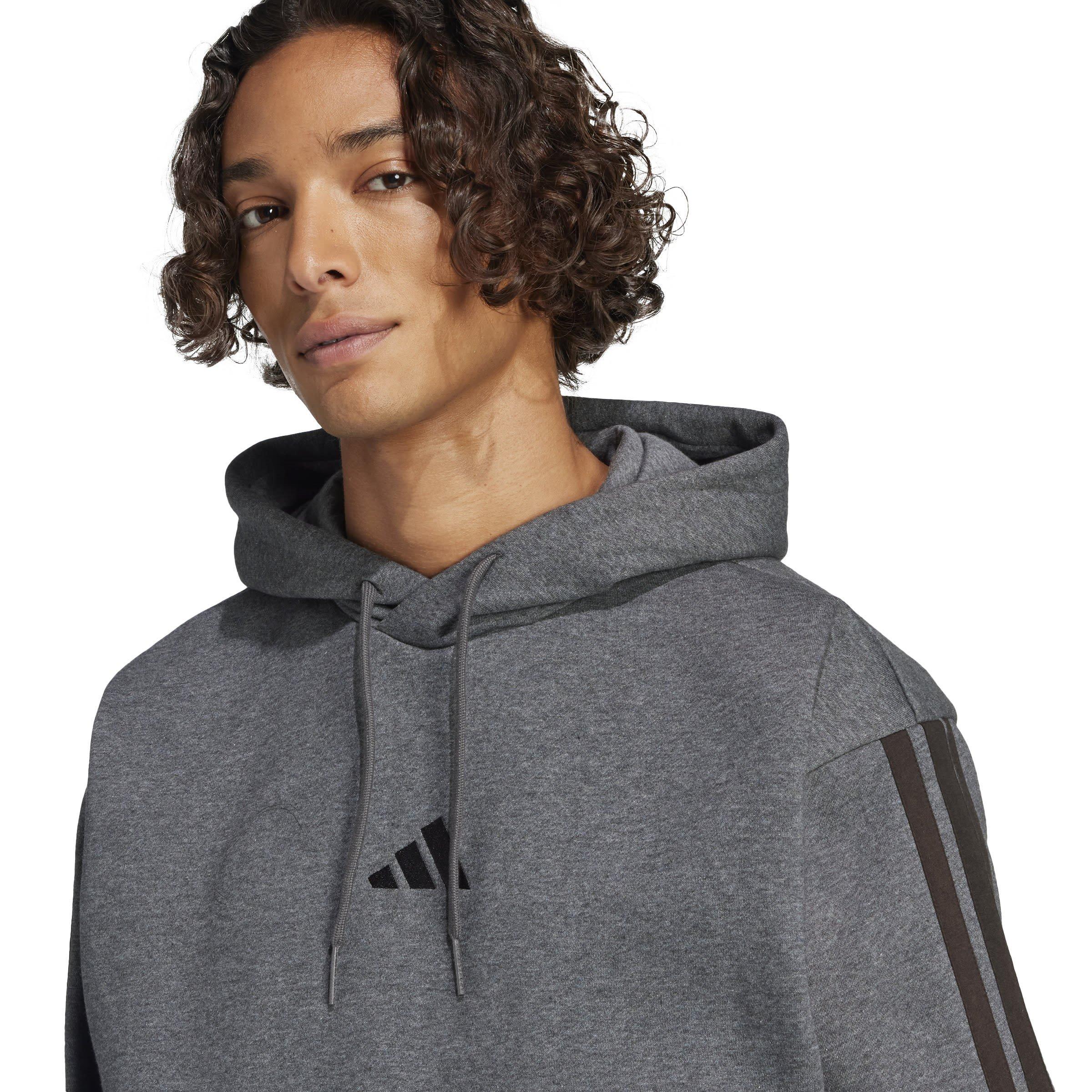 adidas Essentials Fleece 3-Stripes Hoodie Mens