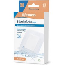 Pansement de douche 'Aqua XXL', transparent