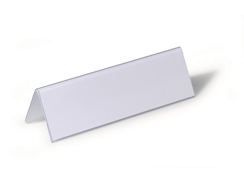 DURABLE Namensschild 210 x 122 mm, 25 Stück Namensschilder, 25 Stück