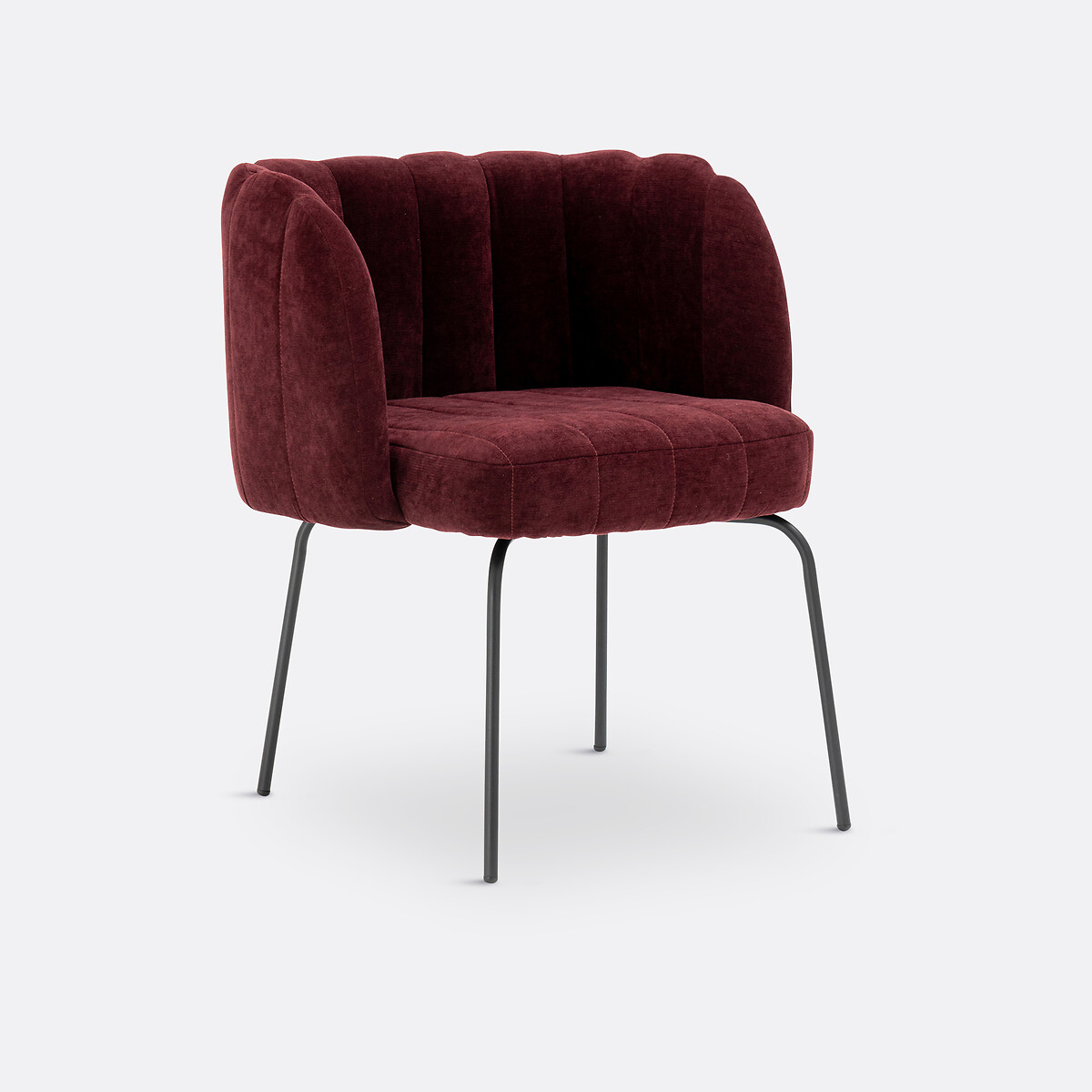 LA REDOUTE INTERIEURS<br>Poltrona de mesa em veludo, Douna