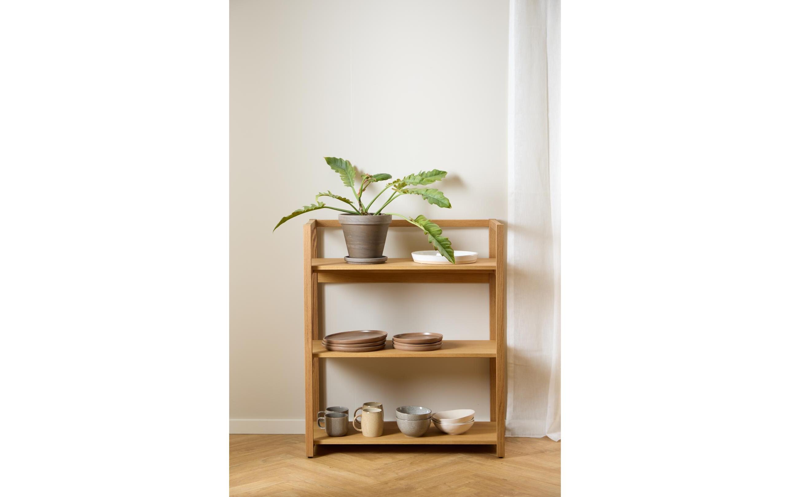 Regal Ludza Braun<br>Holzregal