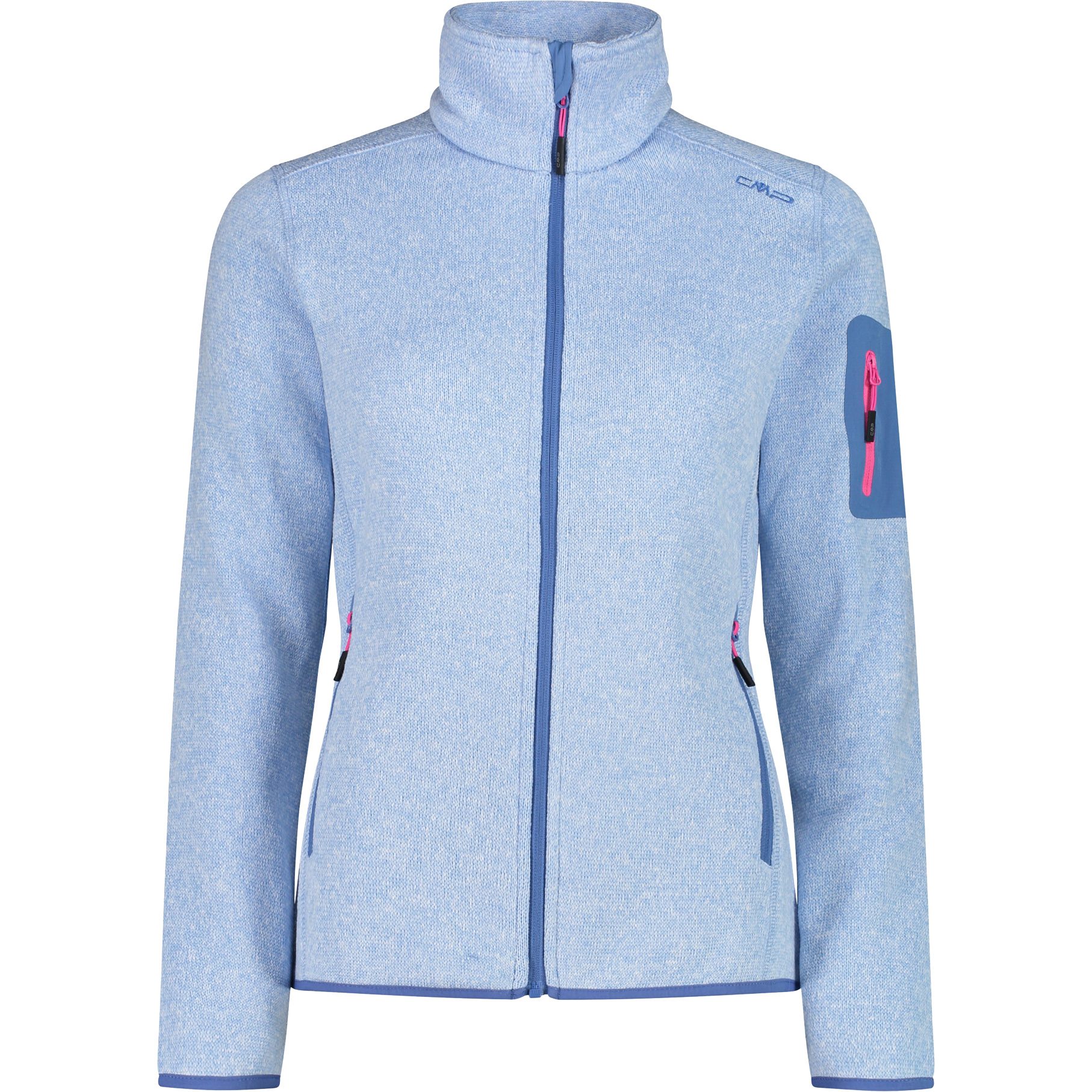 CMP Knit-Tech Fleecejacke Damen sky