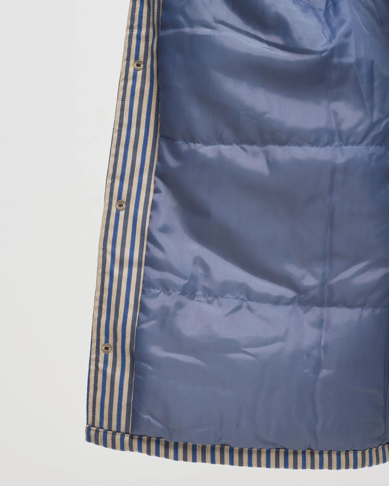 BSTN Brand Padded Striped Overshirt