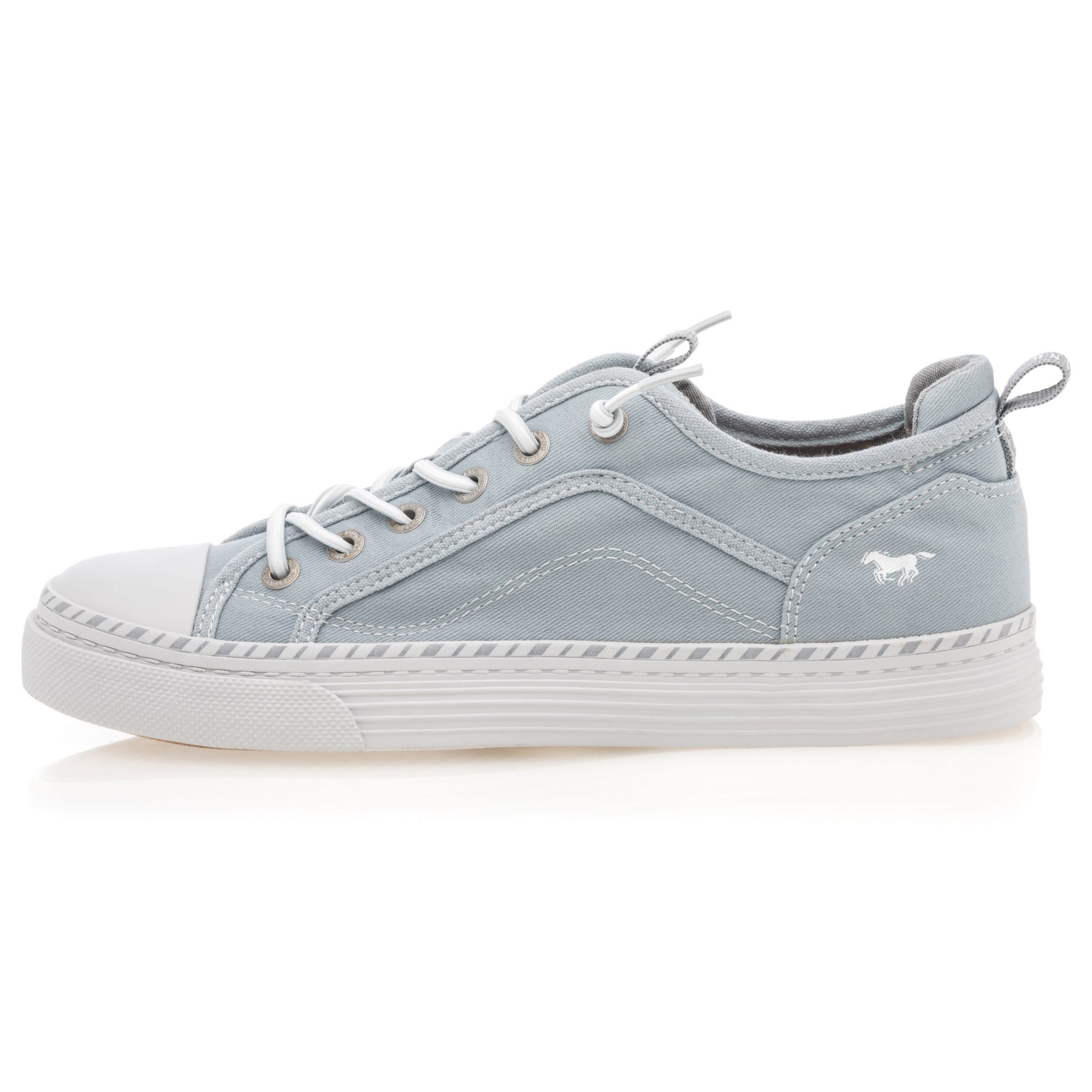 Baskets en toile Femme bleu ciel