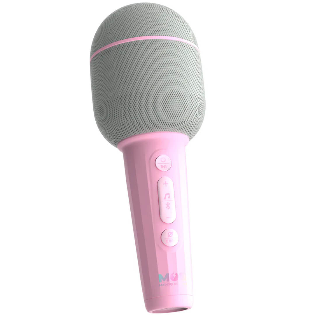 Mob karaoke microfoon - roze