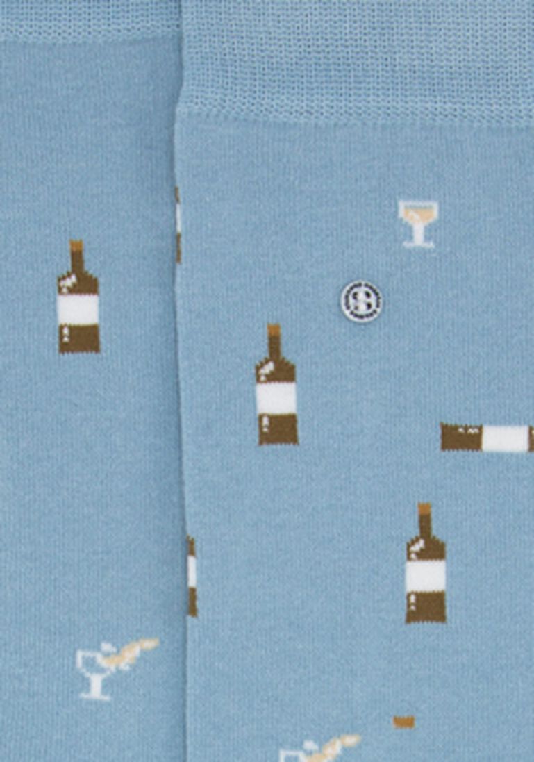 ALFREDO GONZALES blauwe alfredo gonzales sokken wine