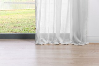 my deco Schlaufenvorhang PURE 135 x 300 cm weiss