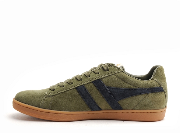 Gola basses homme equipe suede cma495 kaki