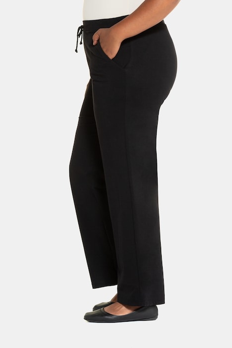 Jerseyhose, gerades Bein, Taschen, bis Gr. 66/68