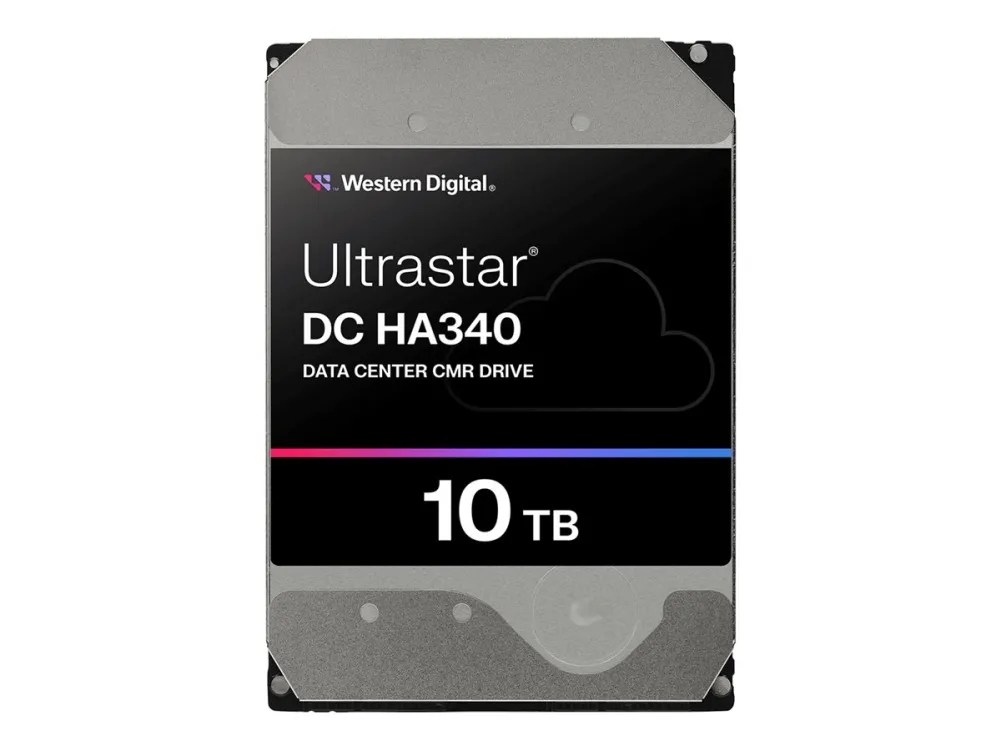 WD Ultrastar DC HA340 WUS721210BLE6L4 - Harddisk - Data Center - 10 TB - intern - 3.5