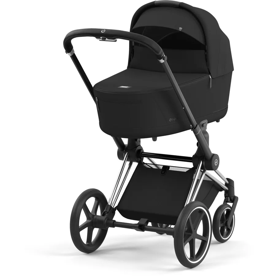 cybex PLATINUM Kombikinderwagen New Priam Chrome Black Sepia Black