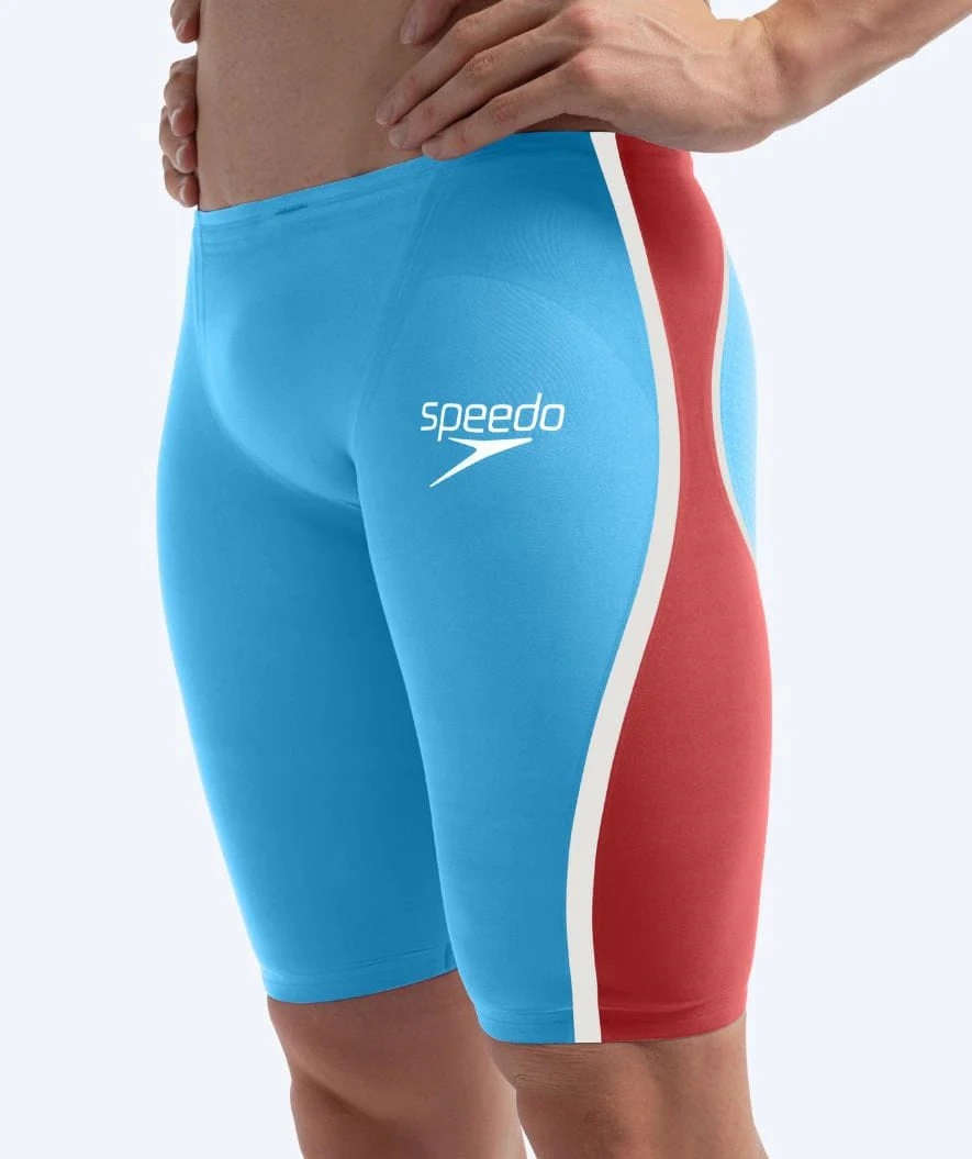 Speedo konkurrence badebukser til mænd - LZR Pure Intent 2.0 - Blå/rød