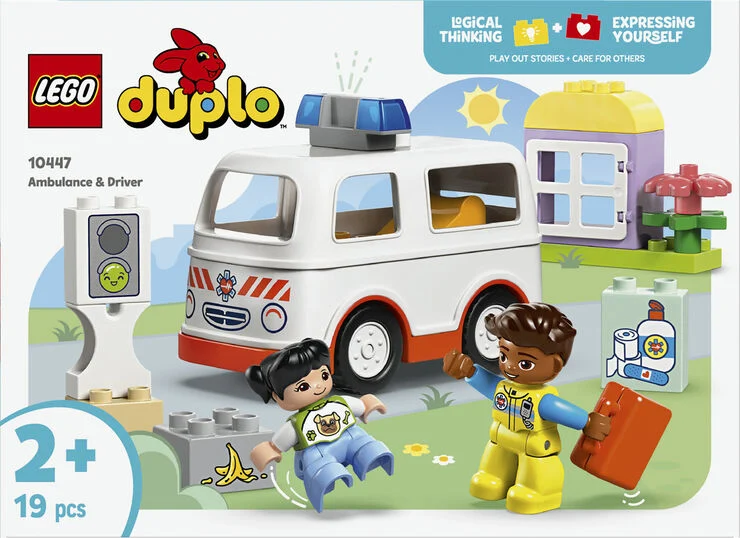Lego Ambulance og fører 10447
